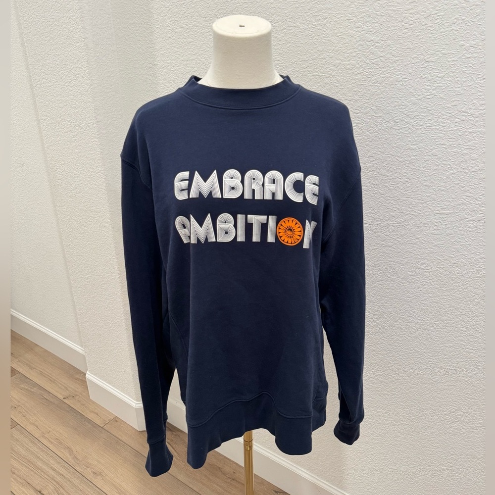 Tory Burch Sport embrace ambition sweatshirt‎ size Small Petite